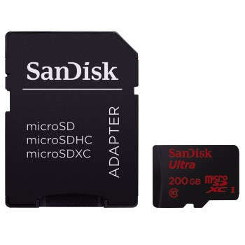 Sandisk Microsd Ultra Android Microsdxc 200gb Adapter